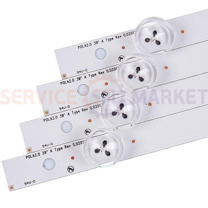 Комплект LED подсветки Innotek POLA2.0 9 LED A+B 3V для телевизора 39" LG