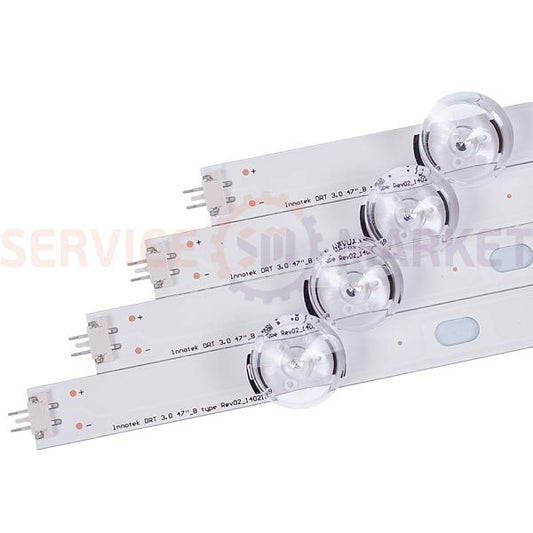 Комплект LED подсветки Innotek DRT 3.0 A+B 9 LED 6V для телевизора 47" LG