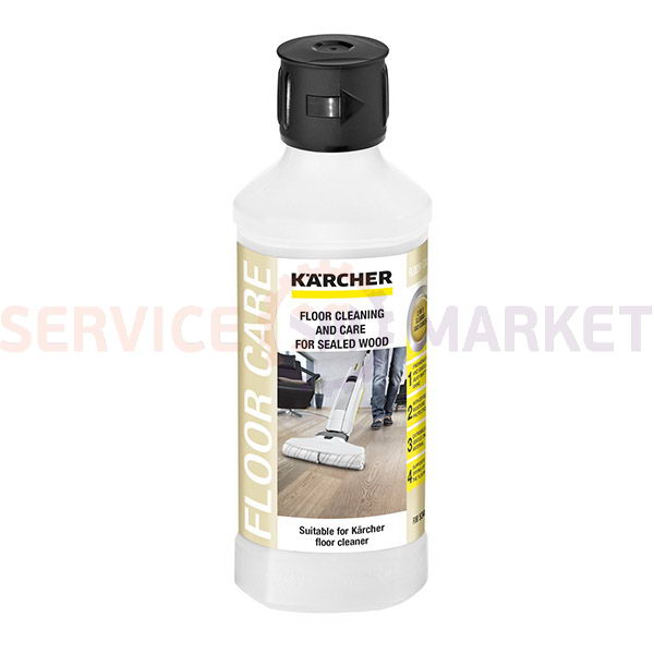 Средство для ухода за лакированными деревянными полами RM 534 500ml Karcher
