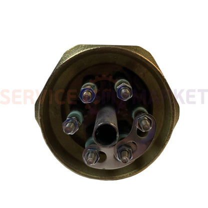 Блок тэнов 4500W (нержав.), L=225mm гайка 2" для электрического котла TERMO-MIX