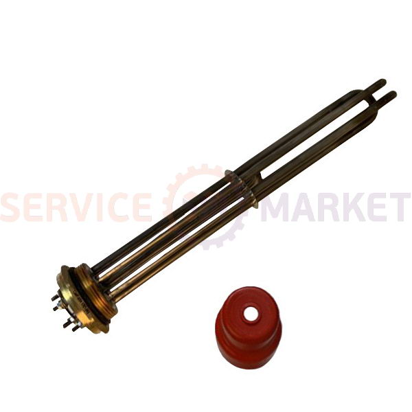 Блок тэнов 7500W 220/380V (нержав.), L=295mm гайка 2" для электрического котла TERMO-MIX