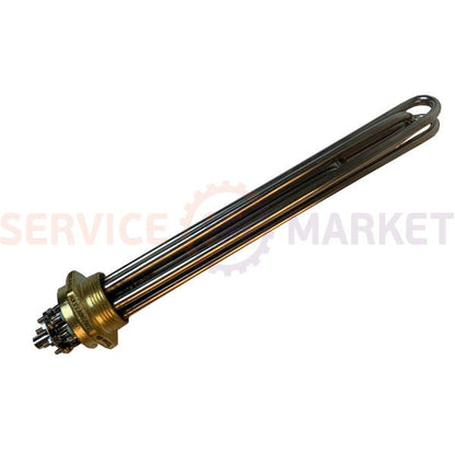 Блок тэнов 7500W 220V (нержав.), L=325mm гайка 1,5" (48mm) для электрического котла TERMO-MIX