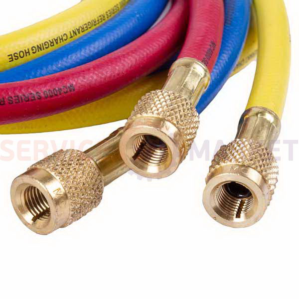 Набір заправних шлангів MC-40360 (3 шт.x1500mm різьблення 1/4"х1/4") Mastercool