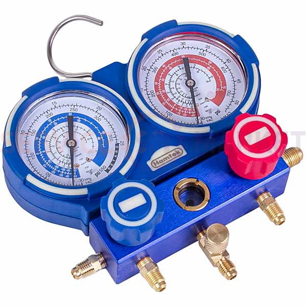 Манометрический коллектор (R32-R22-R404A-R410-R407C) Hamatek