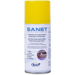 SANET Засіб для дезінфекції 150ml VANILLA кондиціонерів