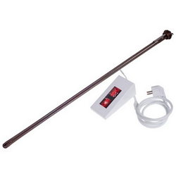 Тен з терморегулятором 1200W для масляного обігрівача (з контролером ЕРА+2М)