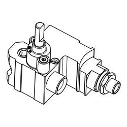 Кран газовий духовки для газової плити Electrolux 3577383411