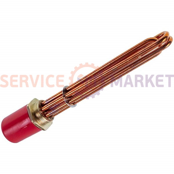 Блок тенів 6kW 220-380V мідний L=285mm гайка 1,5&apos&apos для електричного котла Koolwen