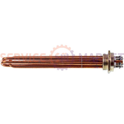 Блок тенів 6kW 220-380V мідний L=285mm гайка 1,5&apos&apos для електричного котла Koolwen