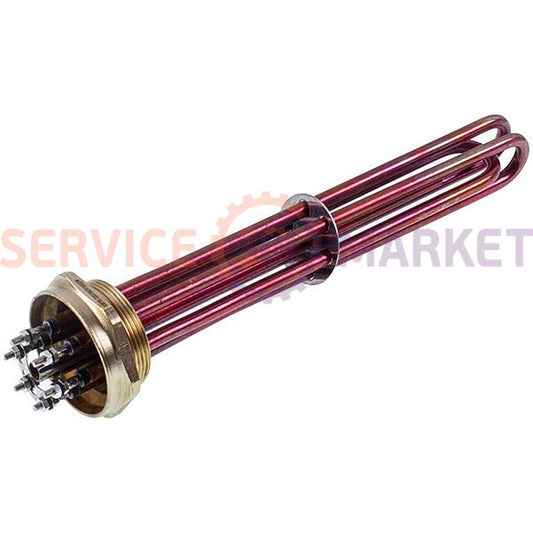 Блок тенів 4,5kW 220-380V мідний L=290mm гайка 2&apos&apos для електричного котла Koolwen