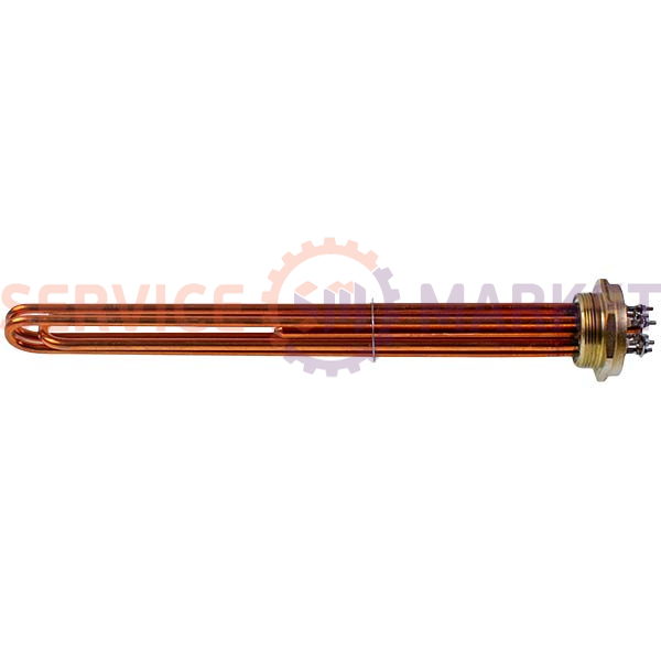 Блок тенів 12kW 220-380V мідний L=430mm гайка 2&apos&apos для електричного котла Koolwen