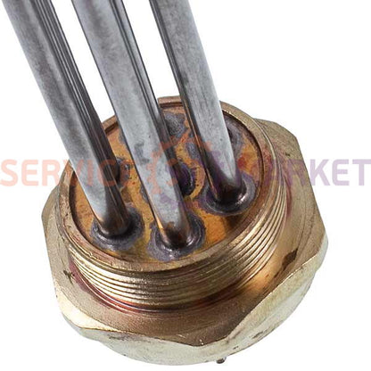 Блок тенів 3kW 220-380V (нержавіюча сталь) L=290mm гайка 2&apos&apos для електричного котла Koolwen