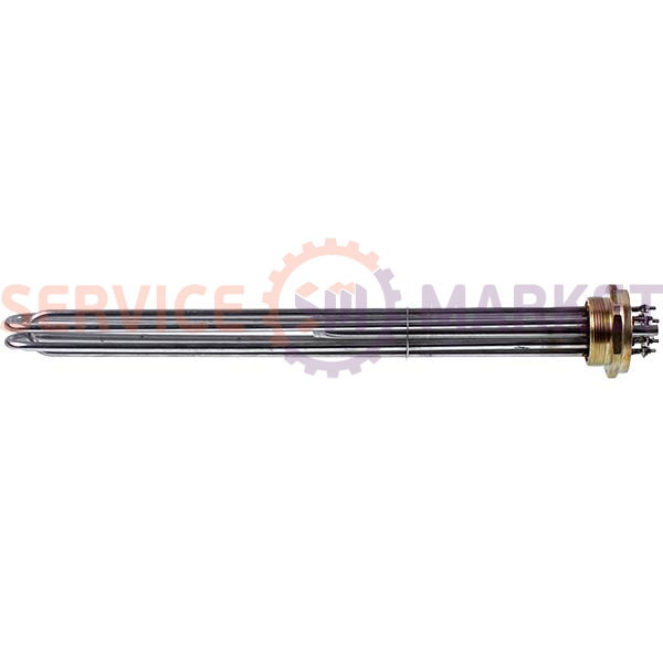 Блок тенів 15kW 220-380V (нержавіюча сталь) L=485mm гайка 2&apos&apos для електричного котла Koolwen