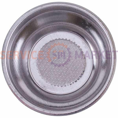 Фільтр-сито на одну порцію D=55-37mm(конус) H=18mm для кавоварки (нового зразка)