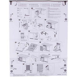 AEG 140043534043 Шаблон з монтажу фасаду двері для посудомийної машини