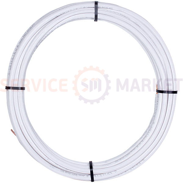 Труба мідна в ізоляції 1/4&apos&apos 1м (D=6mm, бухта 25м) ISOCLIMA s.p.a (продаж кратний 25м)