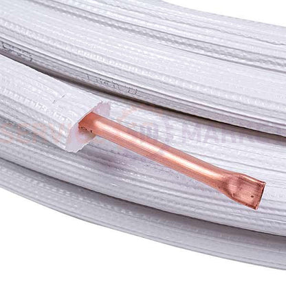 Труба мідна в ізоляції 1/4&apos&apos 1м (D=6mm, бухта 25м) ISOCLIMA s.p.a (продаж кратний 25м)