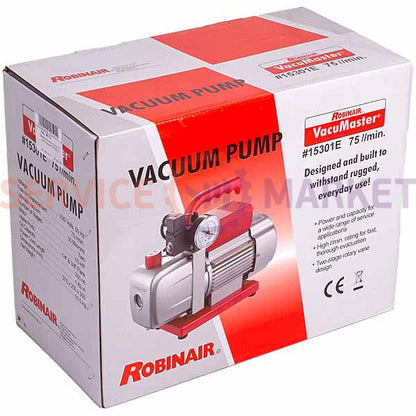 Вакуумний насос (2 ступ./75 л/хв.) Robinair RA15301-E