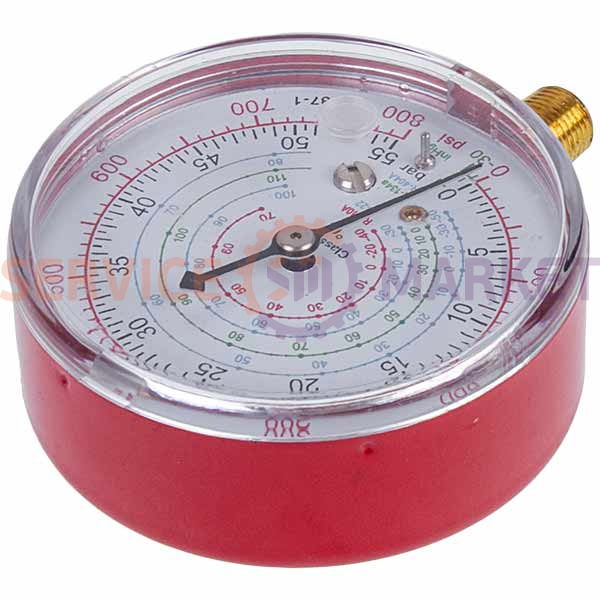 Манометр низького тиску B70/800PSI (D корпуса = 68mm, R410A R22 R134A R404A)