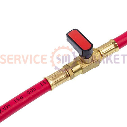 Набір заправних шлангів C336-RYB (3 шт.x900mm) для фреону R-410