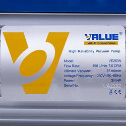 Вакуумний насос Value VE-260 (2 ступ./170 л/хв.)