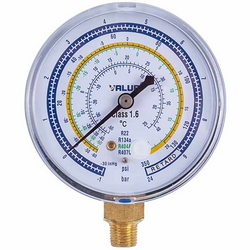 Манометр низького тиску BBL VALUE (D корпус = 68mm, R22 R134 R404 R407)