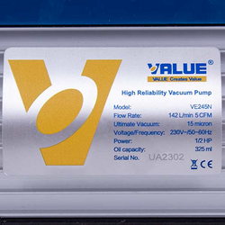 Вакумний насос Value VE-245 (2 ступ./128 літ/хв.)