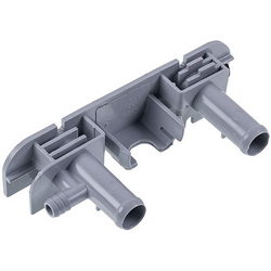 Водорозподілювач з хомутами для патрубків вертикальної пральної машини Electrolux 4071397824