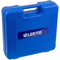 Манометричний колектор 2-вентильний LEETO LMG-2-R410A (R410 R407 R134 R22) + шланги 3шт.x1200mm