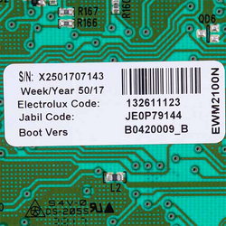 Модуль індикації для пральної машини Electrolux 1326791447 (без прошивки)