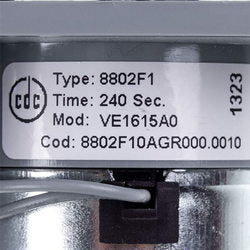 Двигун реверсивного перемикача (таймера) 230В 2 клеми цикл 4 хв UNOX KVE1615A