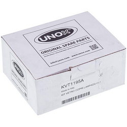 Кришка плафона + ущільнювачі + галогенна лампа UNOX VT1195A 20W 240V G9