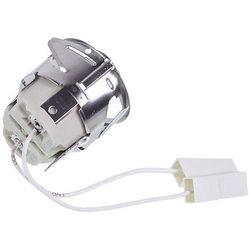 Патрон галогенової лампи UNOX KVE1015A 220-230V G9 D=35.5mm L кабелю=100mm