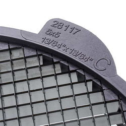 Набір для нарізки кубиками 5x5x5mm Robot Coupe 28110 D решітки = 205mm D слайсера = 190mm