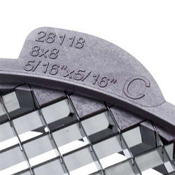 Набір для нарізки кубиками 8x8x8mm Robot Coupe 28111 D решітки=205mm D слайсера=190mm