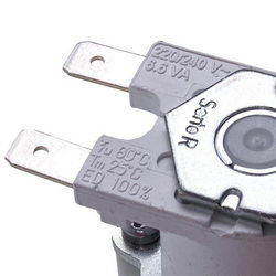 Клапан електромагнітний 1WAY/180/in 8mm/out 10mm 220-240V UNOX KEL1251A