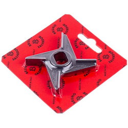 Ніж двосторонній для м&aposясорубки Unger H82 (4 JET) Lame Italia 100176 D=74mm s=14mm Отвір=17x13mm