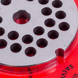 Решітка для м&aposясорубки Lame Italia 102120 6mm D=60mm (з двома пазами) Enterpise 8 (PF86SM)