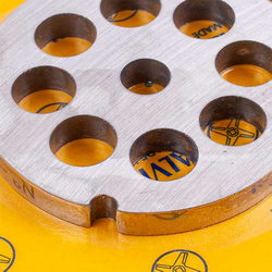 Решітка для м&aposясорубки Lame Italia 102135 12mm D=62mm (з двома пазами) Enterpise 8 (PF812SM)