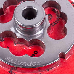 Решітка для м&aposясорубки Lame Italia 100241 "0" підрізна D=70mm (з центром та пазом) Enterpise 12 (PF120CM)