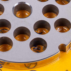 Решітка для м&aposясорубки Lame Italia 103045 10mm D=70mm (з двома пазами) Enterpise 12 (PF1210SM)