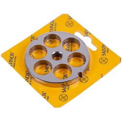 Решітка для м&aposясорубки Lame Italia 103075 20mm D=70mm (з двома пазами) Enterpise 12 (PF1220SM)