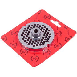 Решітка для м'ясорубки Lame Italia 100265 6mm D=82mm (з центром та двома пазами) Enterpise 22 (PF226CM)