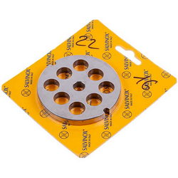Решітка для м'ясорубки Lame Italia 103135 16mm D=82mm (з центром та пазом) Enterpise 22