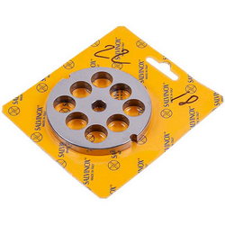 Решітка для м'ясорубки Lame Italia 103140 18mm D=82mm (з центром та пазом) Enterpise 22