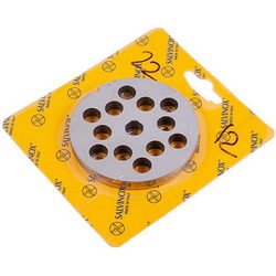 Решітка для м'ясорубки Lame Italia 103127 12mm D=82mm (з пазом) Enterpise 22