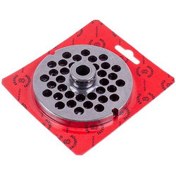 Решітка для м'ясорубки Lame Italia 100340 10mm D=100mm (з центром та двома пазами) Enterpise 32 (PF3210CM)
