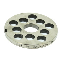 Решітка для м&aposясорубки Lame Italia 100765 14mm D=81,6mm (з пазом) Unger H82 (PRH14)