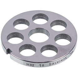Решітка для м&aposясорубки Lame Italia 100780 18mm D=81,6mm (з пазом) Unger H82 (PRH18)