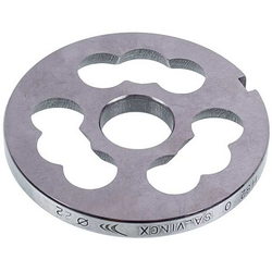 Решітка для м&aposясорубки Lame Italia 100797 "0" D=81,6mm (з пазом) Unger H82 (PRHBIG)